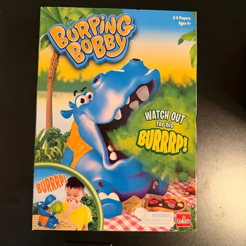 Burping Bobby Hippo Skill & Action Party Game Age 4+